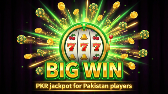 Big win animation on pak77 slot game