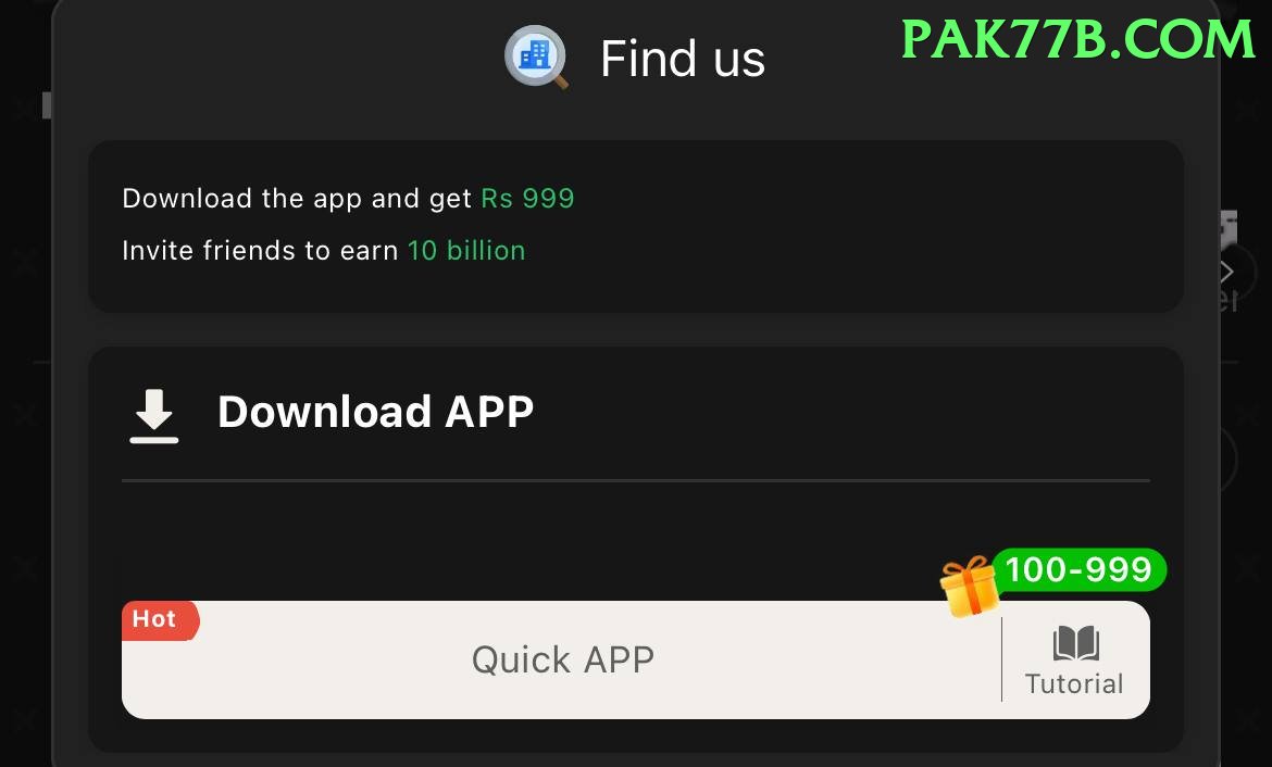 pak77 game app for Pakistan players